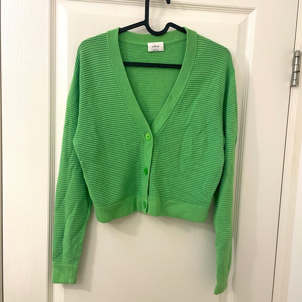 Wilfred light cropped sweater